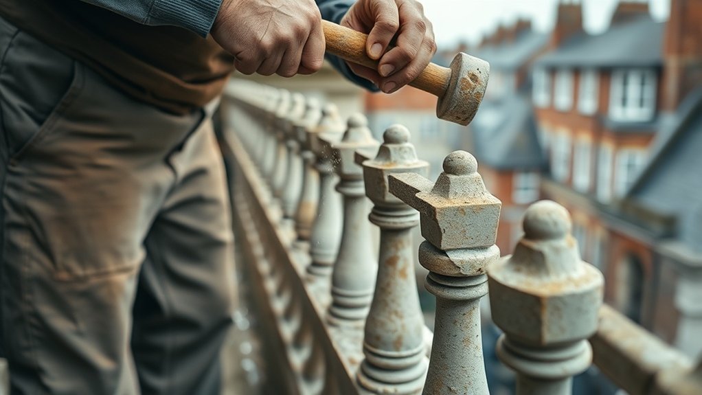 Balustrade Repair Holland Park