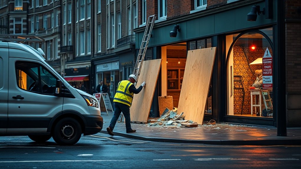 Boarding Up Service Holland Park