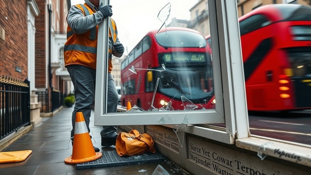 Broken Glass Replacement Holland Park