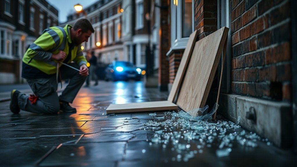 Burglary Glazing Repair Holland Park