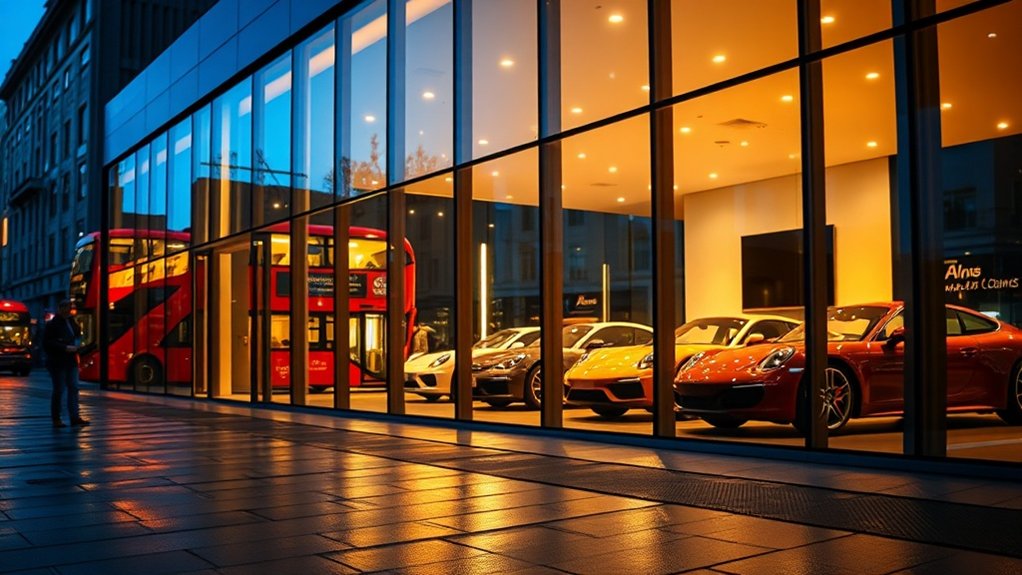 Car Showroom Glazing Holland Park