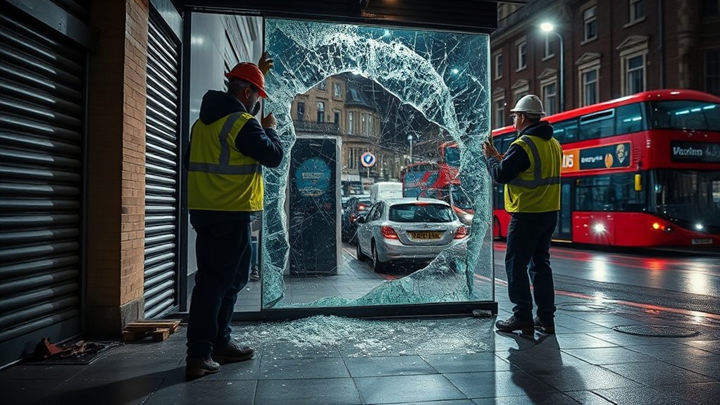 Emergency Shop Front Repair Holland Park