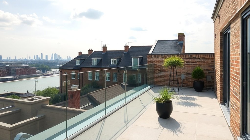 Frameless Glass Balustrades Holland Park