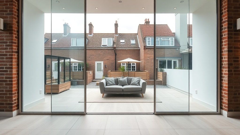 Frameless Glass Doors Holland Park