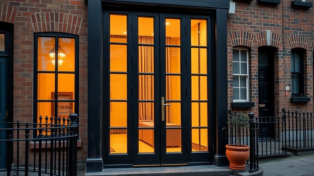 Glass Panel Doors Holland Park