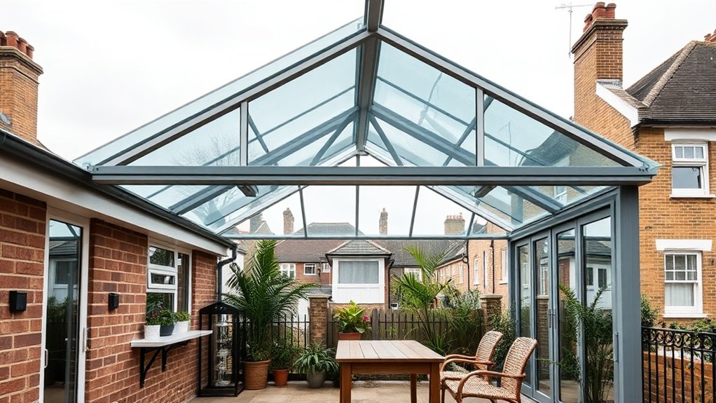 Lean-To Glazing Holland Park