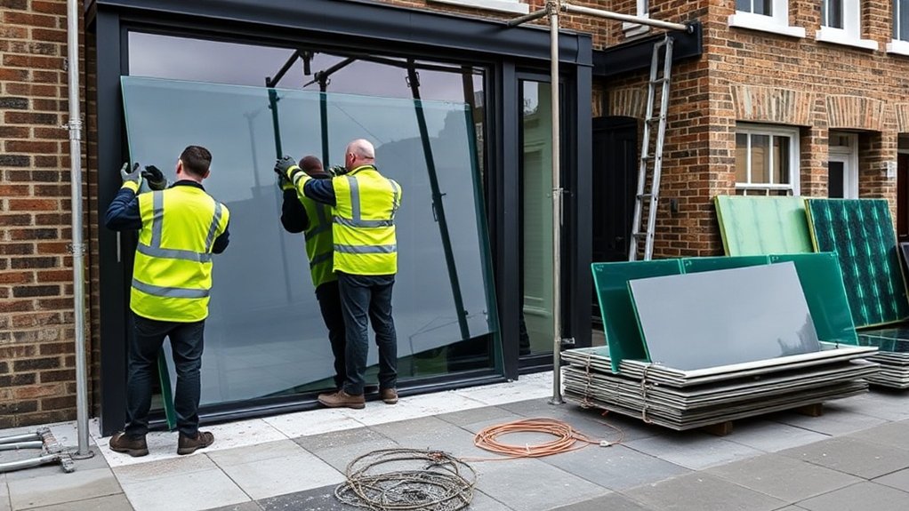 Low-E Glass Installation Holland Park