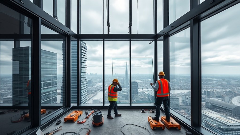 Office Window Installation Holland Park