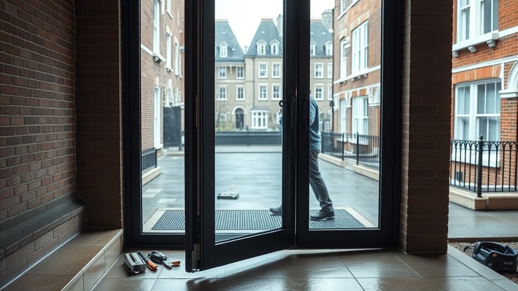 Pivot Door Installation Holland Park