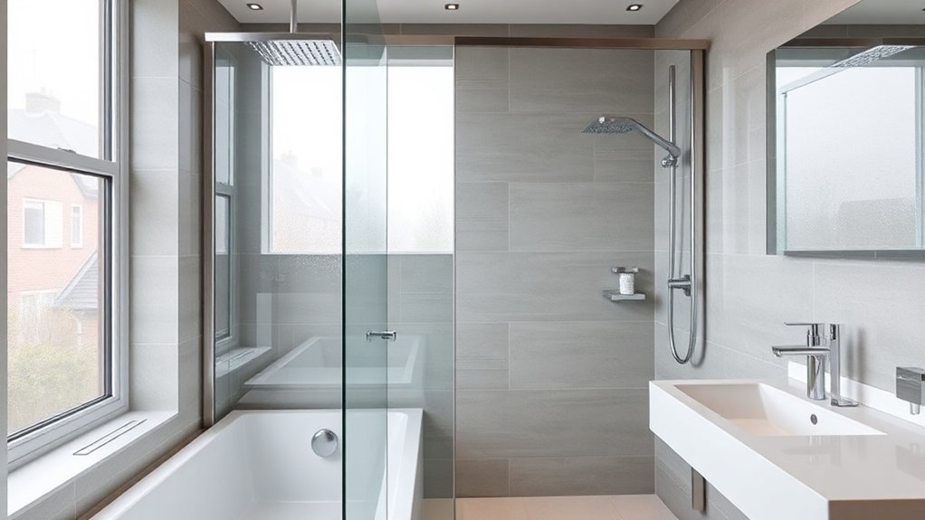 Semi-Frameless Shower Screens Holland Park