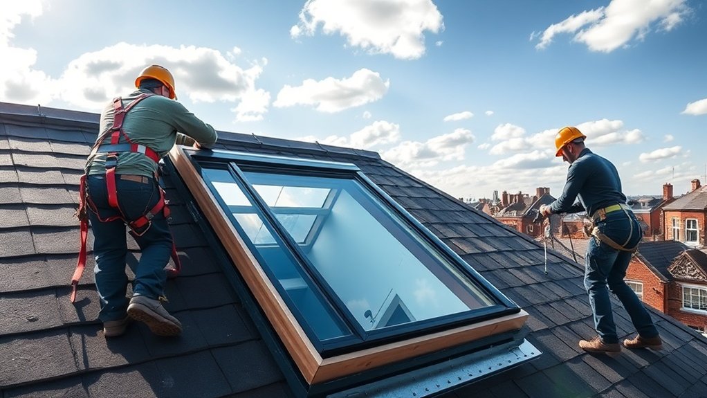 Skylight Installation Lansdowne Crescent