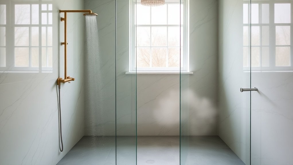 Wet Room Glass Panels Holland Park